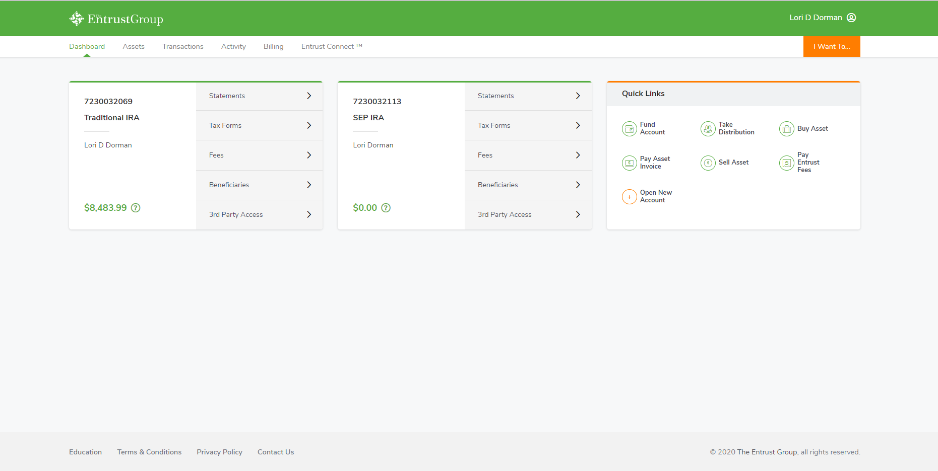 Parent Portal Dashboard