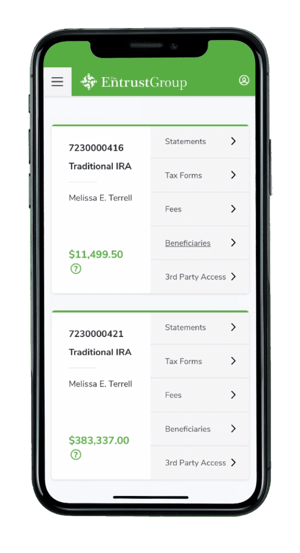 SDIRA account management