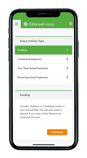 funding screen