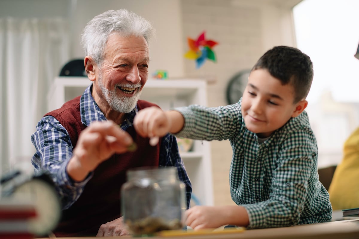 grandfather teaches qualified charitable distribution