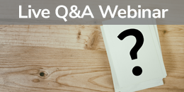 Live Q&A Webinar