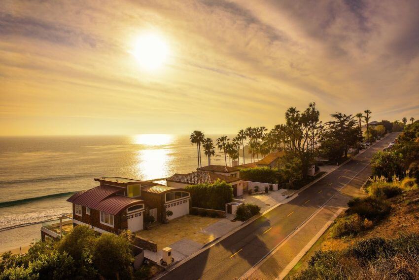 single family home in malibu